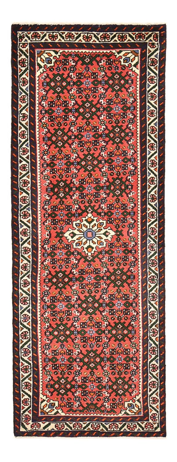 Tapis de couloir Tapis persan - Nomadic - 193 x 69 cm - rouge clair