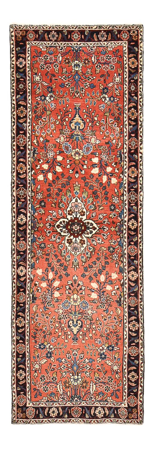 Tapis de couloir Tapis persan - Nomadic - 257 x 84 cm - rouge clair