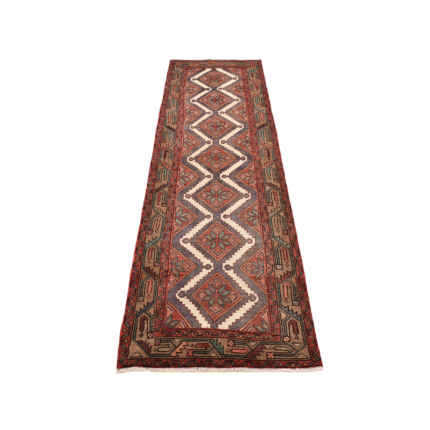 Tapis de couloir Tapis persan - Nomadic - 275 x 74 cm - multicolore