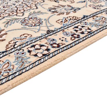 Tapis de couloir Tapis persan - Nain - Royal - 303 x 86 cm - blanc