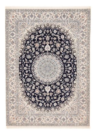 Tapete Persa - Nain - Premium - 358 x 259 cm - azul escuro