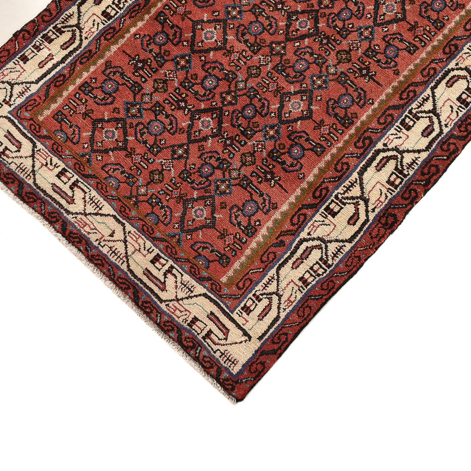 Loper Perzisch Tapijt - Nomadisch - 267 x 73 cm - rood