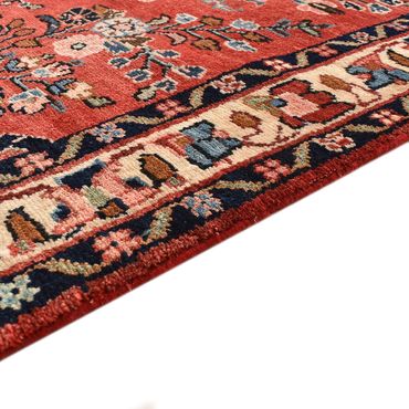 Loper Perzisch Tapijt - Nomadisch - 408 x 90 cm - licht rood