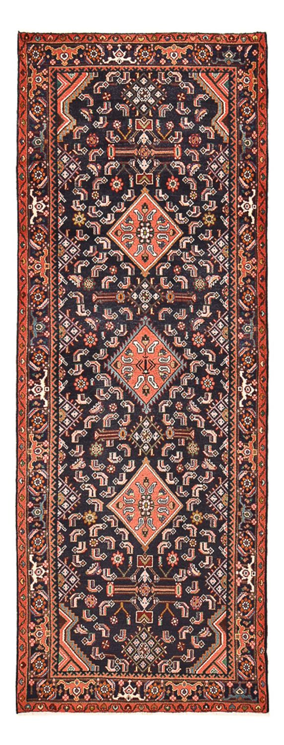 Tapis de couloir Tapis persan - Nomadic - 300 x 107 cm - bleu foncé