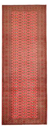 Loper Turkaman tapijt - 276 x 102 cm - rood