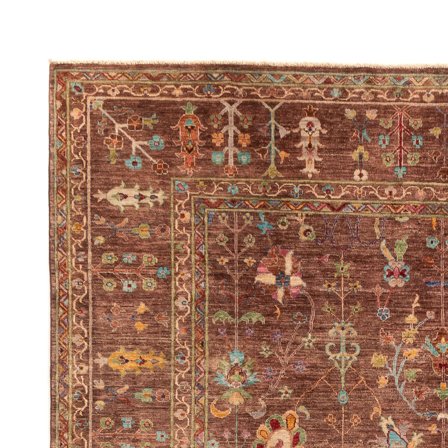 Tapis Ziegler - Ariana - 344 x 244 cm - marron