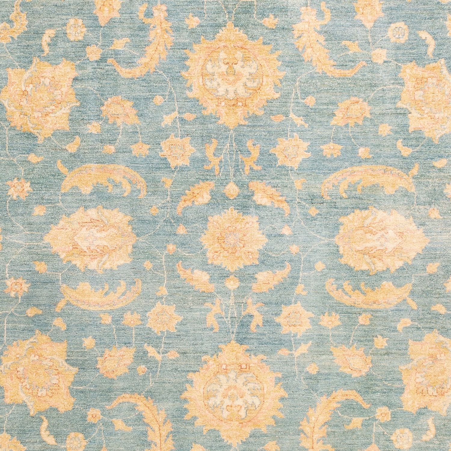 Tapis Ziegler - 343 x 249 cm - bleu clair