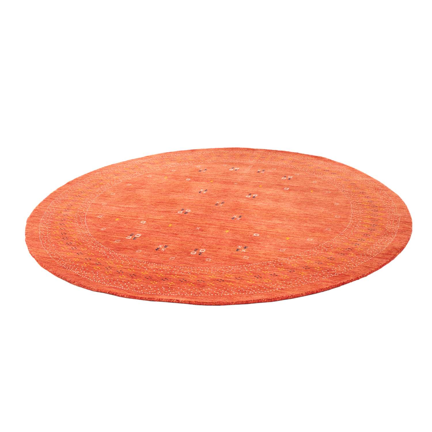 Tapis Gabbeh - Loribaft Softy - LuxeWeave - ronde