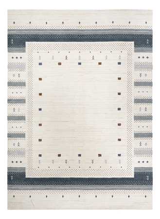 Gabbeh Rug - Loribaft Softy - 240 x 170 cm - grey