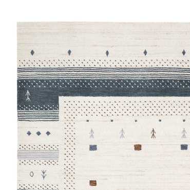 Gabbeh Rug - Loribaft Softy - 240 x 170 cm - grey