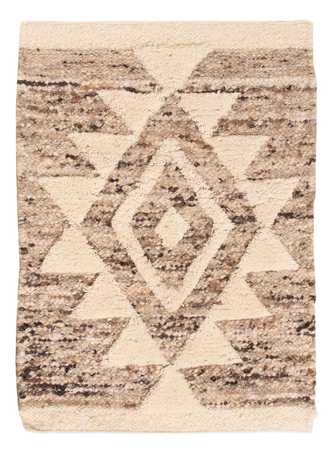 Tappeto di lana - 90 x 60 cm - beige chiaro