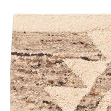 Tapis en laine - 90 x 60 cm - beige clair