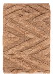 Alfombra de lana - 90 x 60 cm - beige oscuro