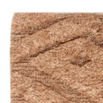 Wollen tapijt - 90 x 60 cm - donker beige