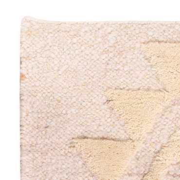 Tapis en laine - 90 x 60 cm - beige