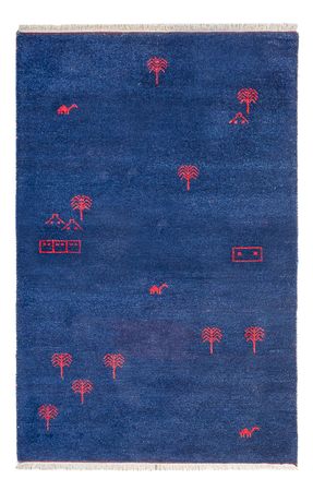 Tappeto Gabbeh - Indus - 180 x 120 cm - blu scuro