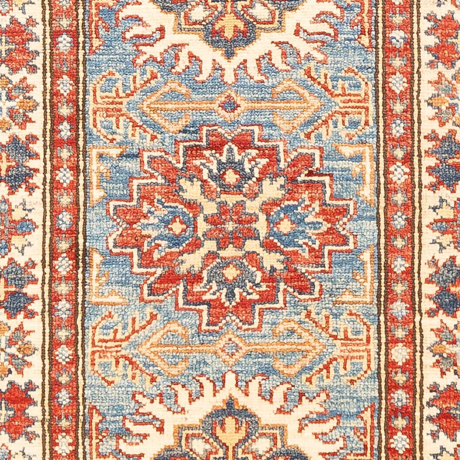 Alfombra de pasillo Alfombra Ziegler - 186 x 61 cm - turquesa