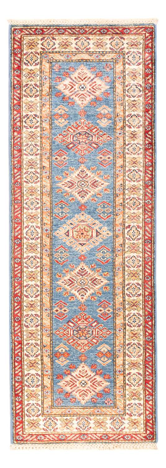 Biegacz Dywan Ziegler - Kazak - 177 x 61 cm - jasnoniebieski