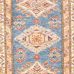 Tapis de couloir Tapis Ziegler - Kazak - 177 x 63 cm - bleu clair