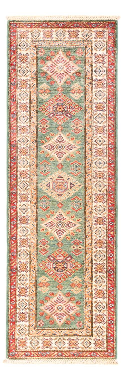 Corredor Tapete Ziegler - Kazak - 184 x 58 cm - verde claro