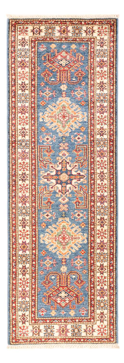 Corredor Tapete Ziegler - Kazak - 188 x 61 cm - azul