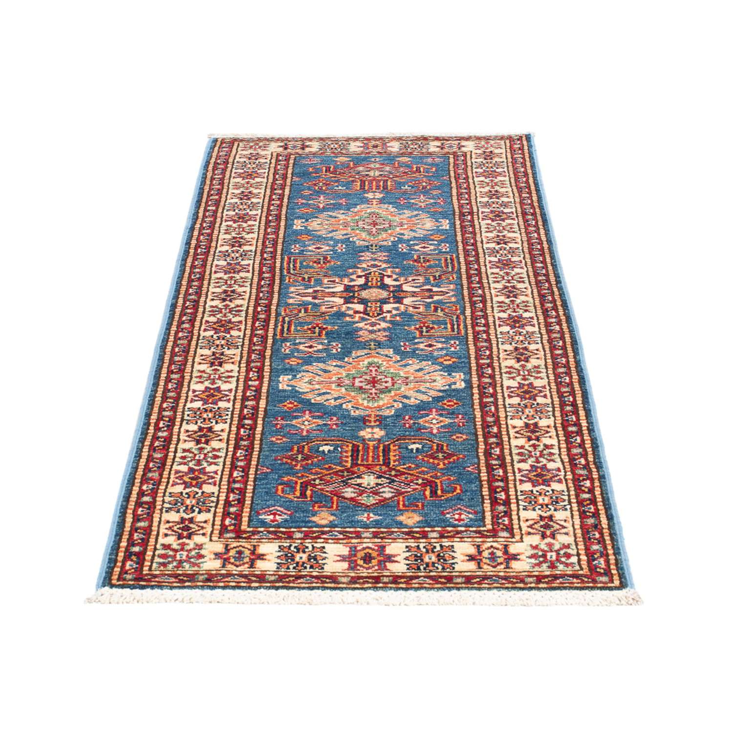 Runner Ziegler Rug - Kazak - 188 x 61 cm - blue