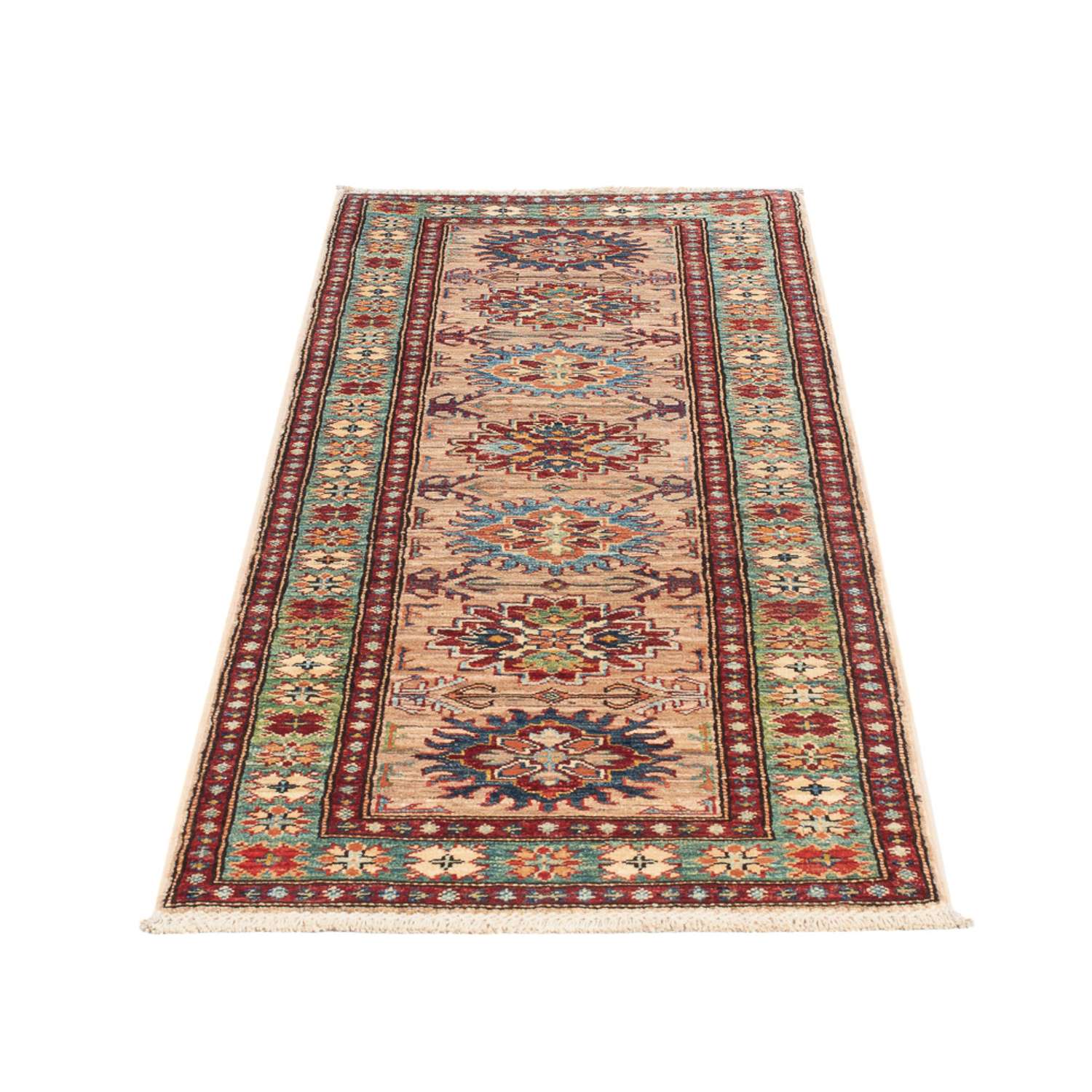 Tapis de couloir Tapis Ziegler - Kazak - 187 x 60 cm - beige