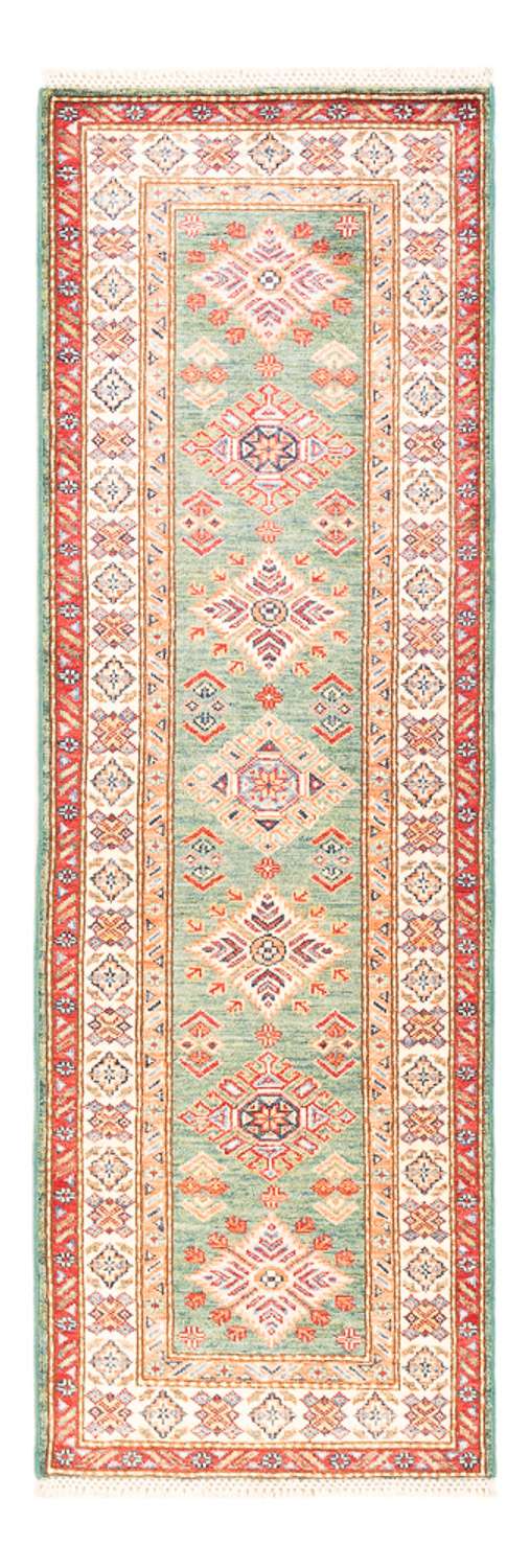 Corredor Tapete Ziegler - Kazak - 185 x 61 cm - verde claro