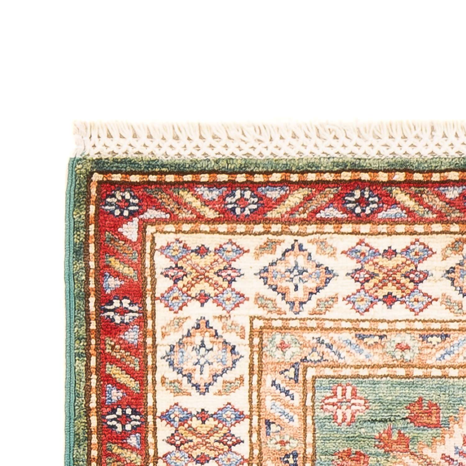 Runner Ziegler Carpet - Kazak - 185 x 61 cm - ljusgrön