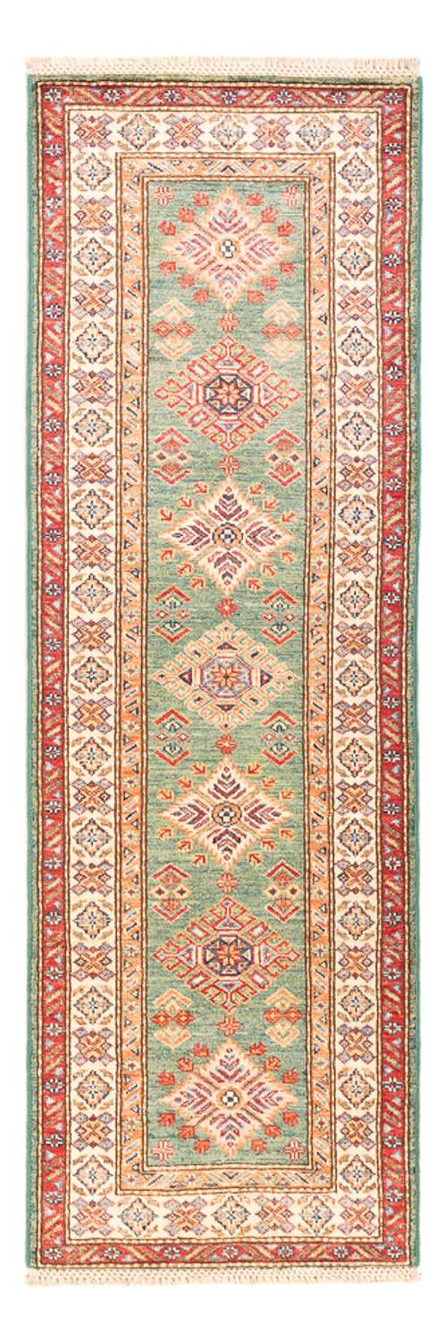 Biegacz Dywan Ziegler - Kazak - 185 x 60 cm - jasnozielony