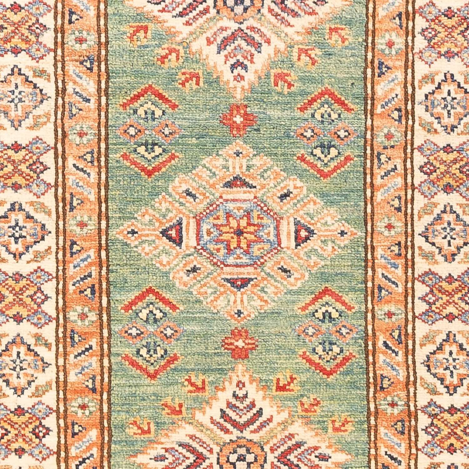 Runner Ziegler Rug - Kazak - 185 x 60 cm - light green