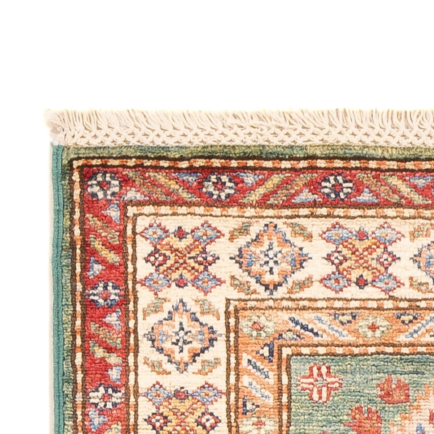 Runner Ziegler Carpet - Kazak - 185 x 60 cm - ljusgrön