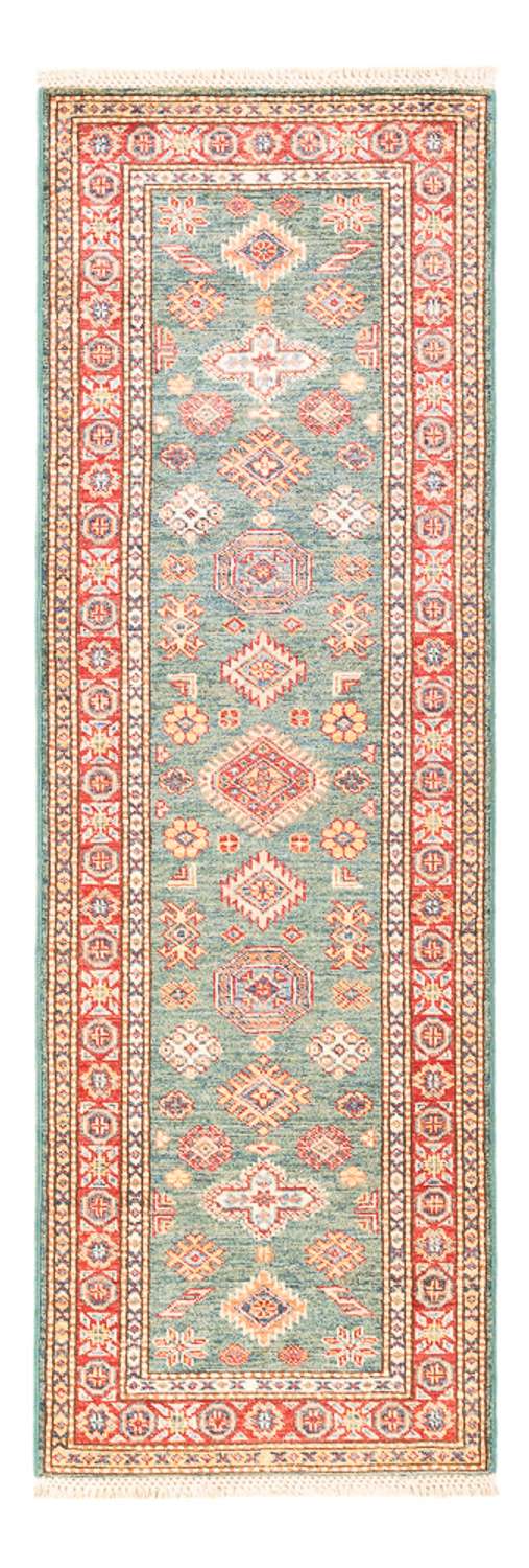 Biegacz Dywan Ziegler - Kazak - 188 x 61 cm - jasnozielony