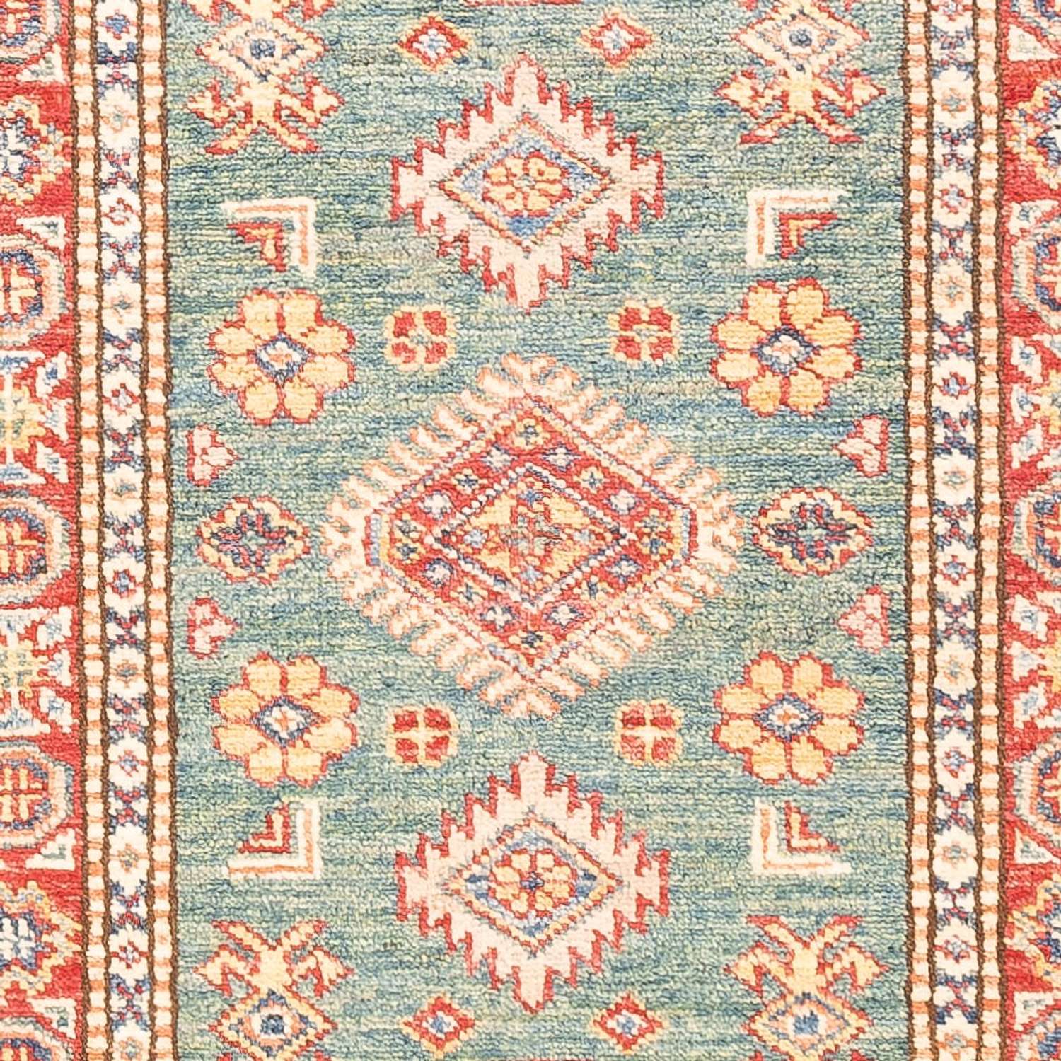 Runner Ziegler Rug - Kazak - 188 x 61 cm - light green