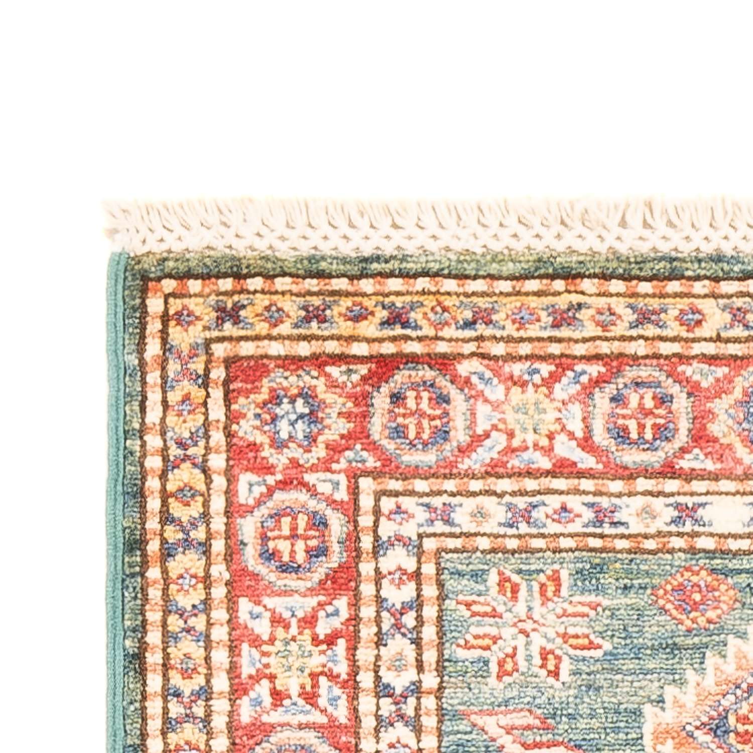 Runner Ziegler Carpet - Kazak - 188 x 61 cm - ljusgrön