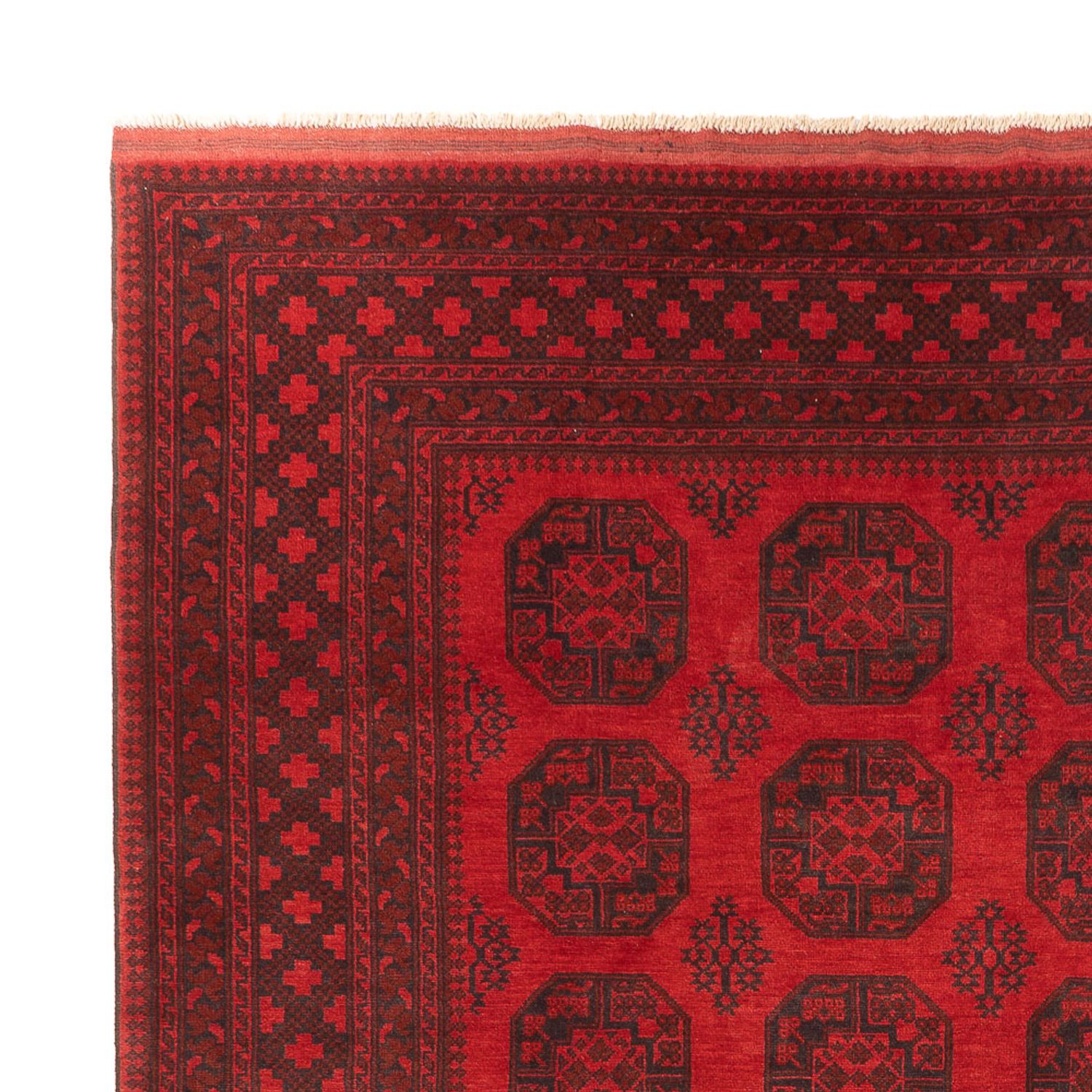 Afghan Rug - Filpa - 401 x 309 cm - red