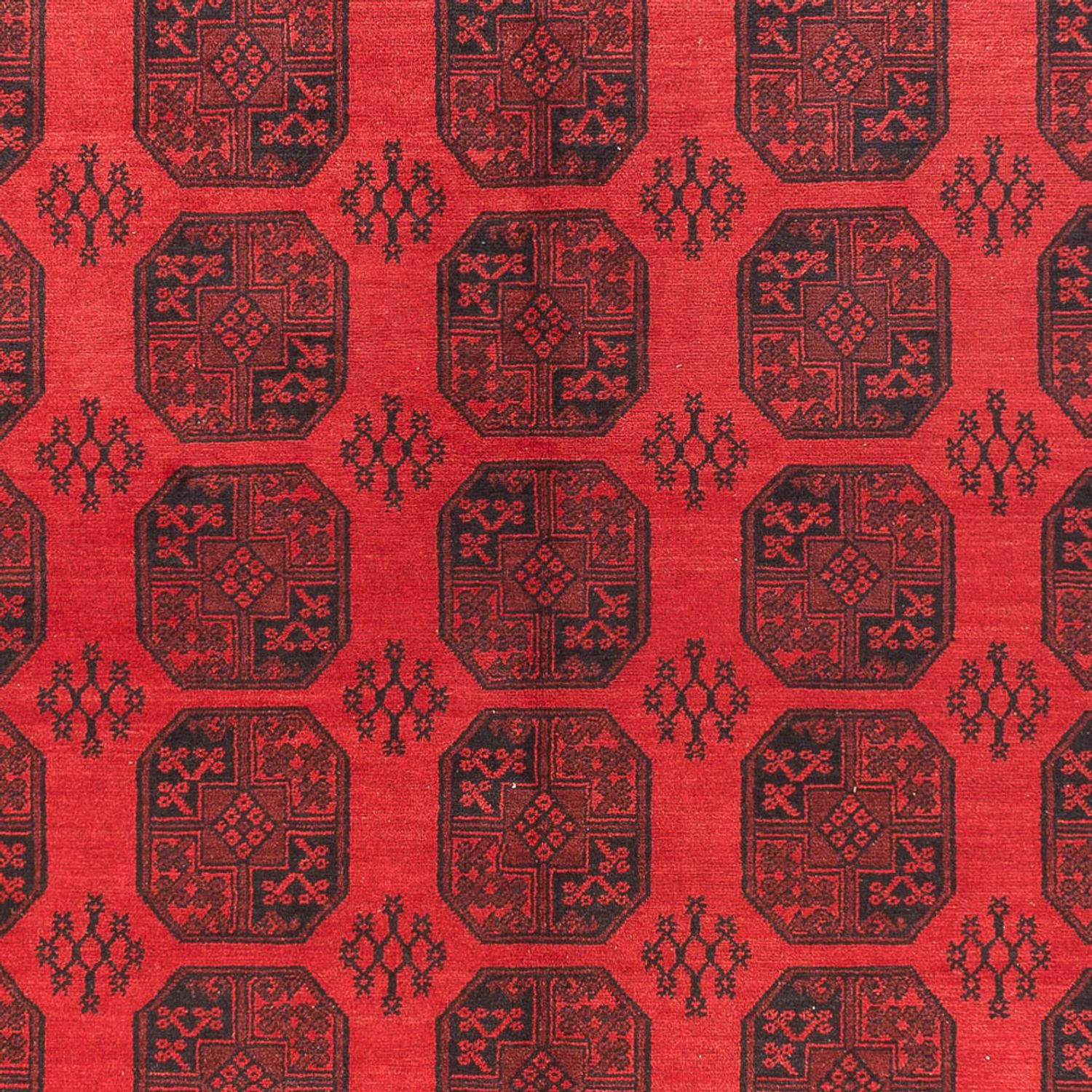 Tappeto afgano - Filpa - 384 x 295 cm - rosso