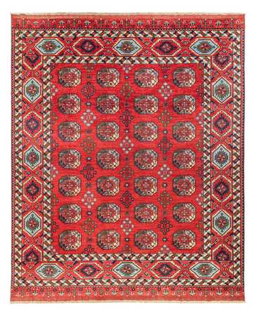 Afghan Teppich - 379 x 307 cm - rot