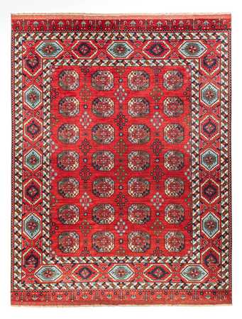 Afghaans tapijt - 398 x 309 cm - rood