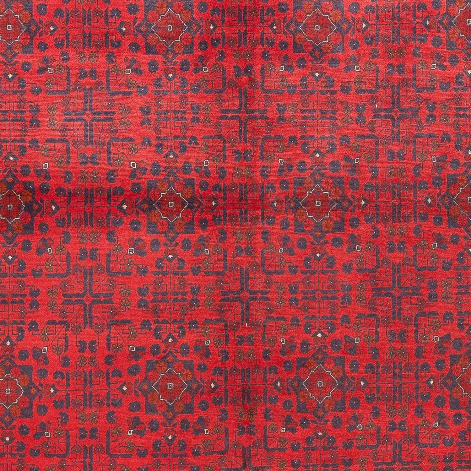 Tapete afegão - Kunduz - 397 x 313 cm - vermelho