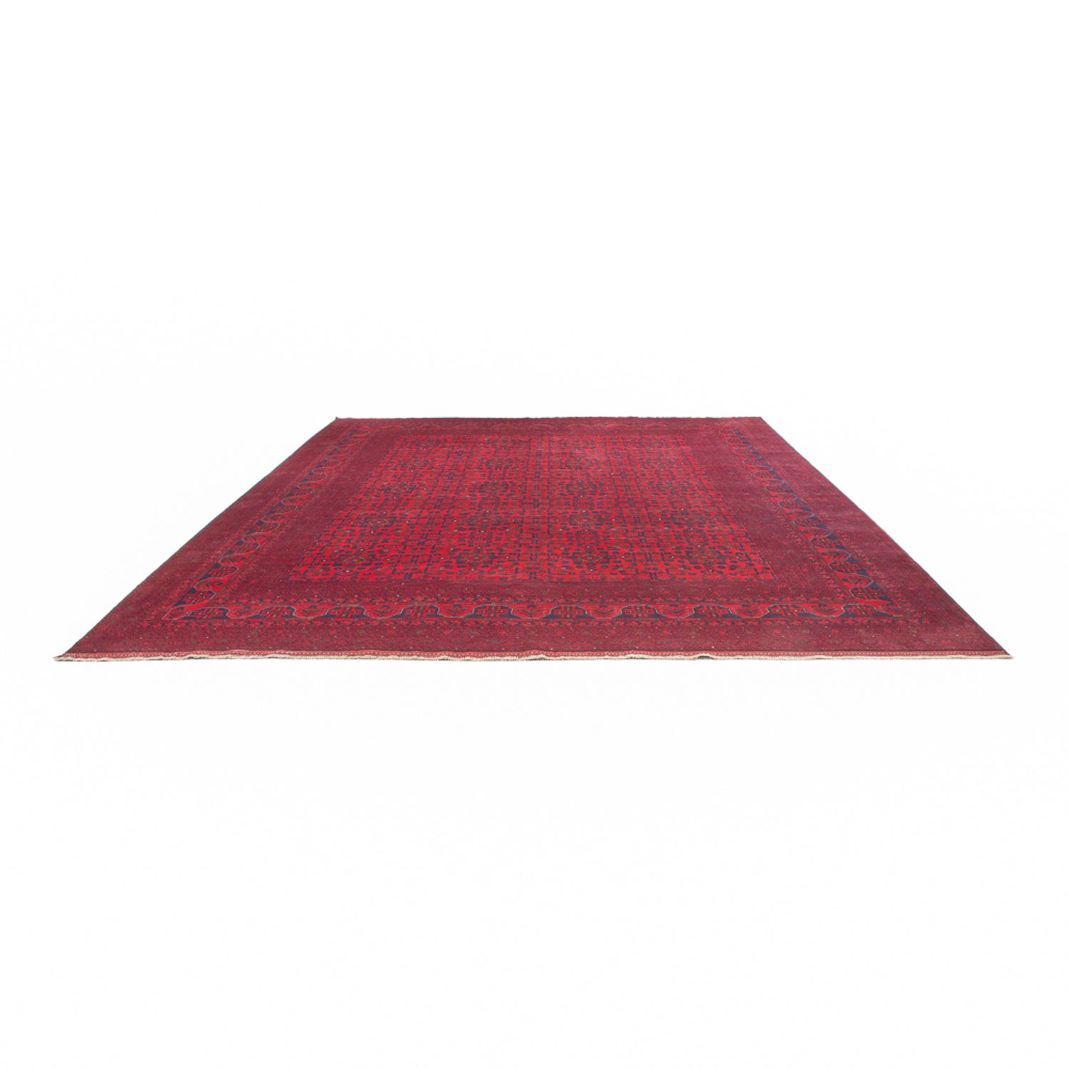 Afghaans tapijt - Kunduz - 397 x 313 cm - rood