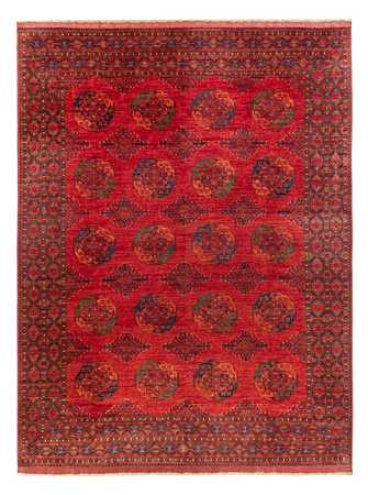 Afghaans tapijt - 406 x 304 cm - rood