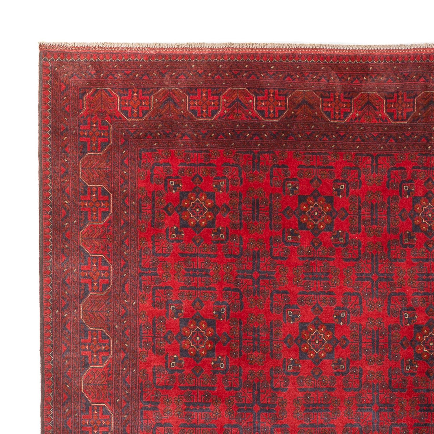 Tappeto afgano - 391 x 305 cm - rosso bordeaux