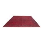 Alfombra afgana - 391 x 305 cm - rojo burdeos