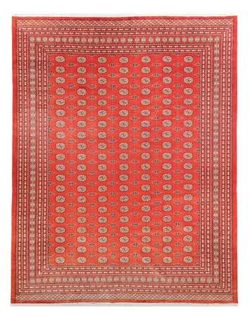 Tapete afegão - Bukhara - 401 x 311 cm - vermelho claro