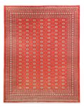 Alfombra afgana - Bukhara - 401 x 311 cm - rojo claro