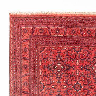 Tapis afghan - Kunduz - 379 x 297 cm - rouge