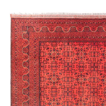 Afghan Teppich - Kunduz - 393 x 300 cm - rot