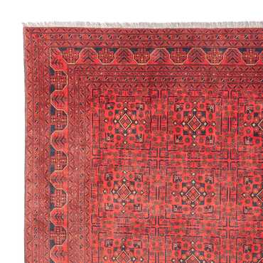 Afghan Rug - Kunduz - 376 x 294 cm - red