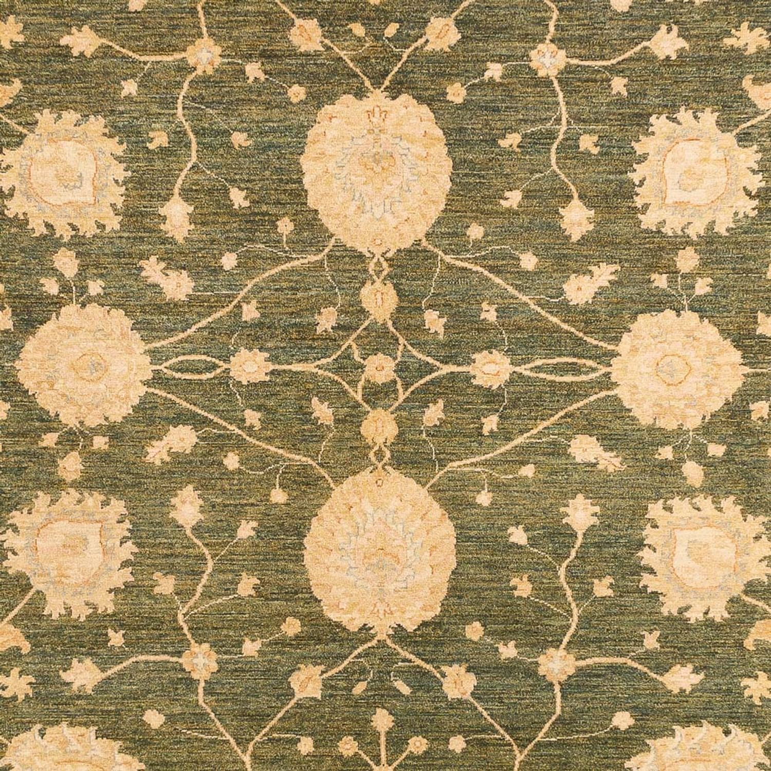 Tapis Ziegler - 360 x 278 cm - vert olive